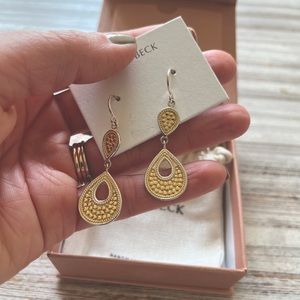 Brand new Anna Beck teardrop earrings